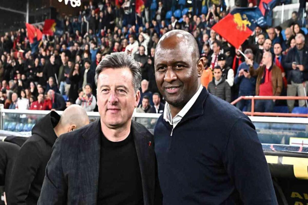 Genoa, Vieira: una vittoria sudata in una partita complicata
