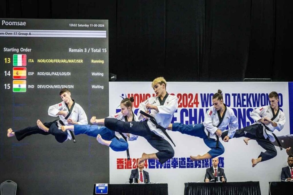 Italia conquista l'Europa nel freestyle del taekwondo