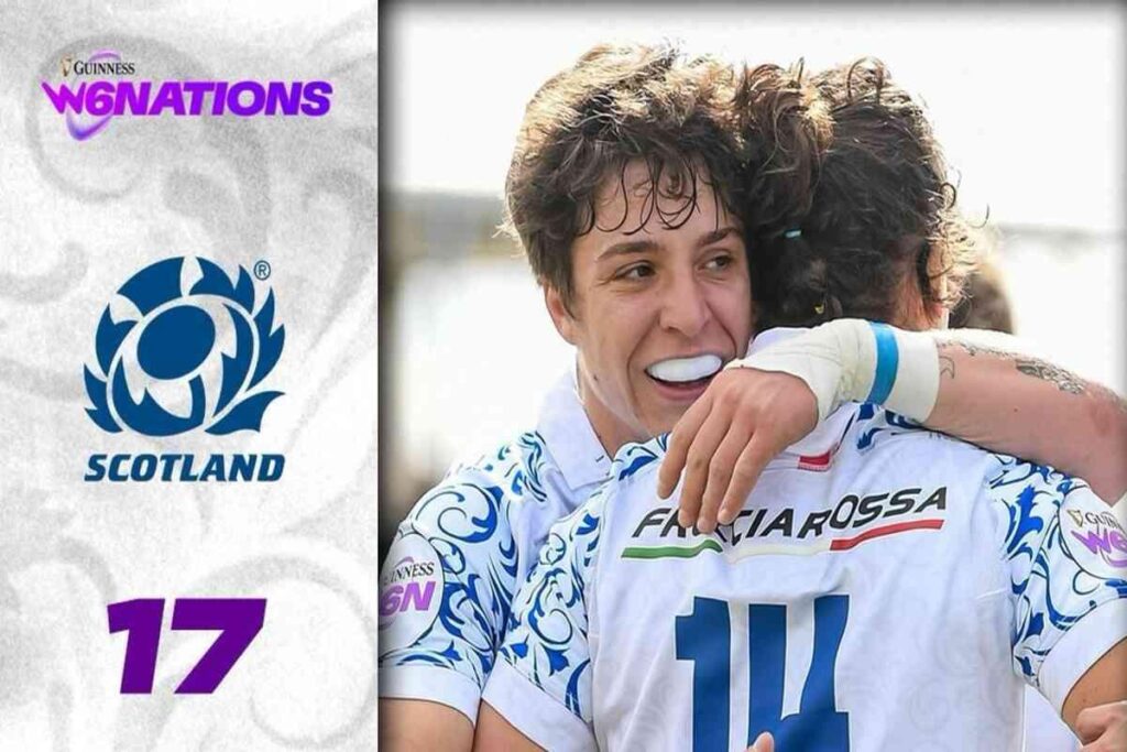 Italia conquista la vittoria contro la Scozia nel Sei Nazioni femminile