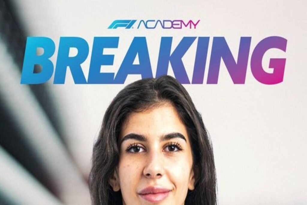 La pilota saudita AlYousef fa il suo ingresso nell'Accademy della F1