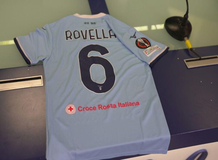 Lazio e Croce Rossa: una maglia speciale per la solidarietà con il Bodo