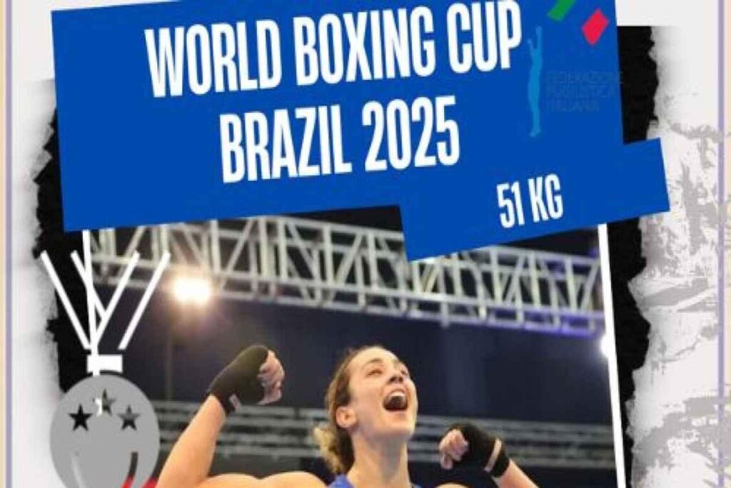 Lucia Ayari conquista l'argento alla World Cup di pugilato in Brasile