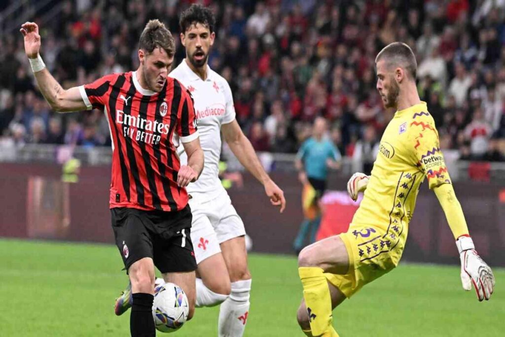 Milan e Fiorentina si dividono la posta in un emozionante pareggio 2-2