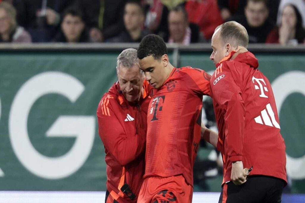 Musiala out for Inter clash due to muscle tendon injury