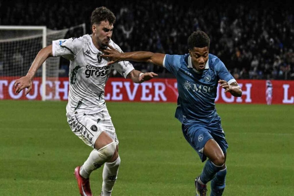 Neres ko: il Napoli deve fare i conti con un'assenza pesante per due settimane