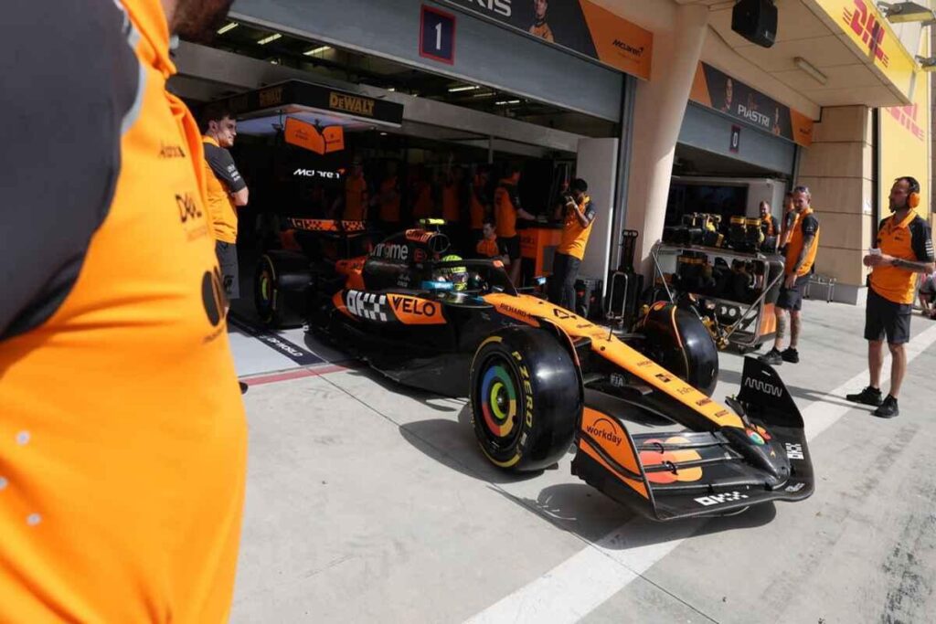 Norris brilla nelle prime libere del Bahrain con il tempo più veloce