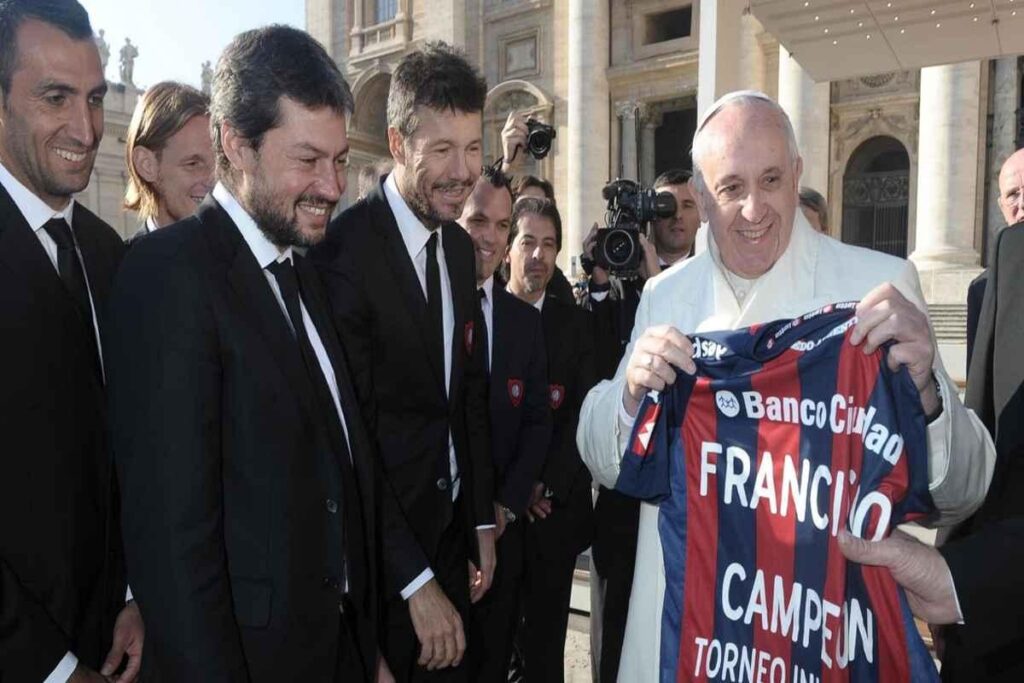 Papa annuncia: il nuovo stadio sarà intitolato a San Lorenzo