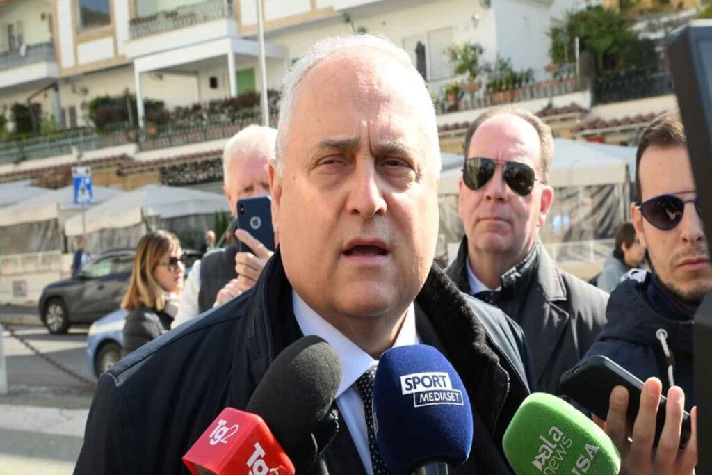 Papa: il messaggio di Lotito che riaccende la speranza