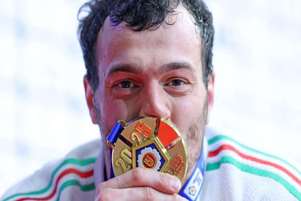 Parlati conquista l'oro nei -90 kg agli Europei di judo