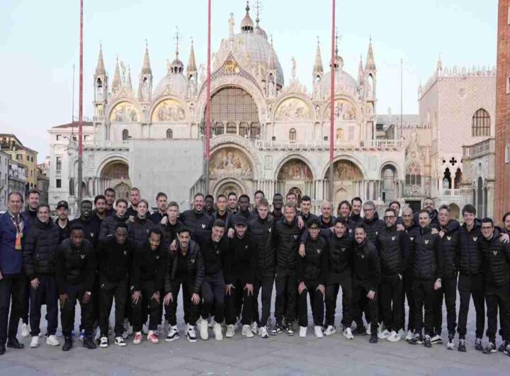Venezia si prepara al match con il Monza: visita alla Basilica di San Marco