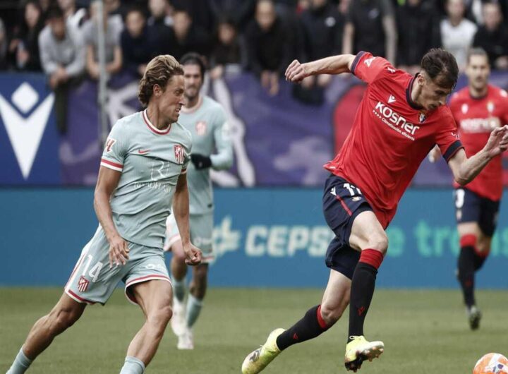Atletico Madrid: un ko senza conseguenze contro l'Osasuna