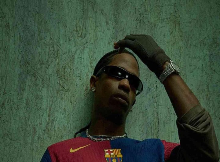 Barcellona svela una maglia esclusiva per il 'Clasico' in collaborazione con Travis Scott