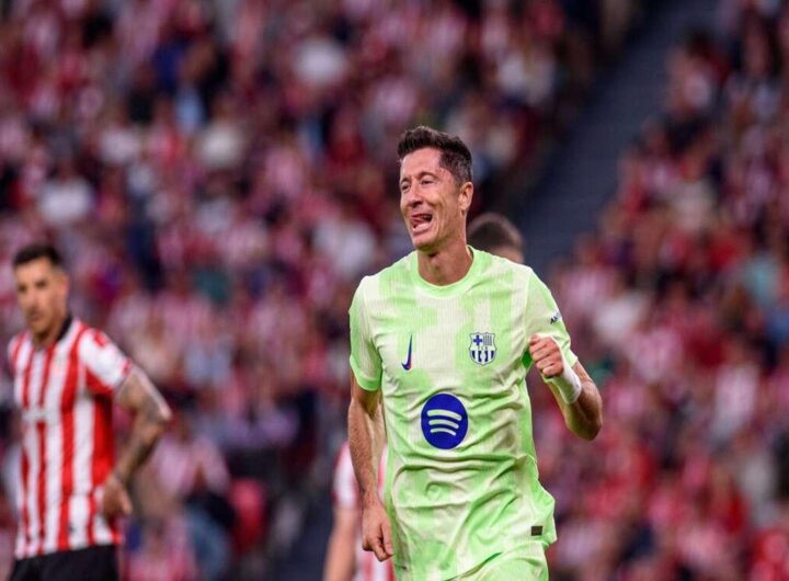 Barcellona trionfa e Lewandowski raggiunge il traguardo dei 100 gol