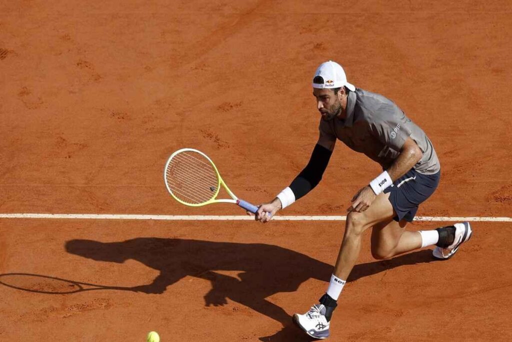 Berrettini in preparazione per gli Internazionali: allenamento con Sonego