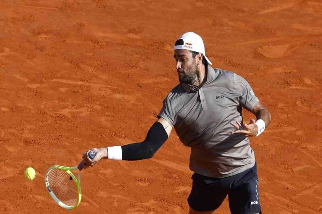 Berrettini pronto a vivere l'emozione degli Internazionali di Roma
