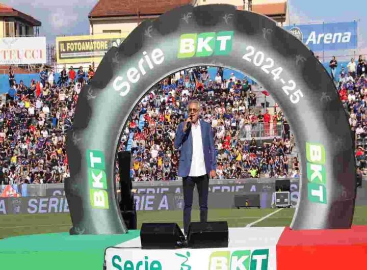 Bocelli sorprende Pisa con un nuovo inno per la squadra in Serie A