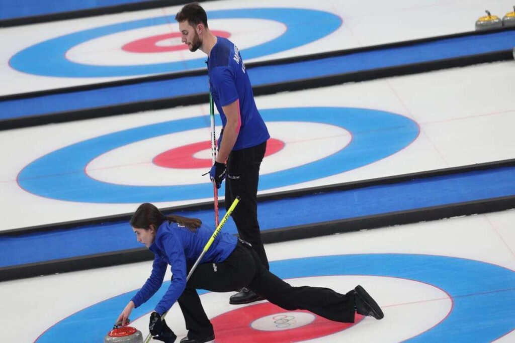 Constantini e Mosaner conquistano l'oro mondiale nel curling misto