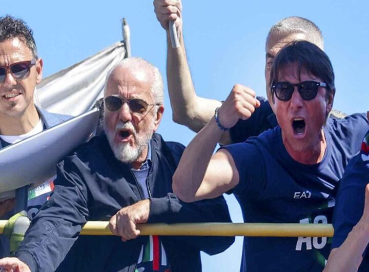 Conte e De Laurentiis: un incontro che si trasforma in cena di amicizia