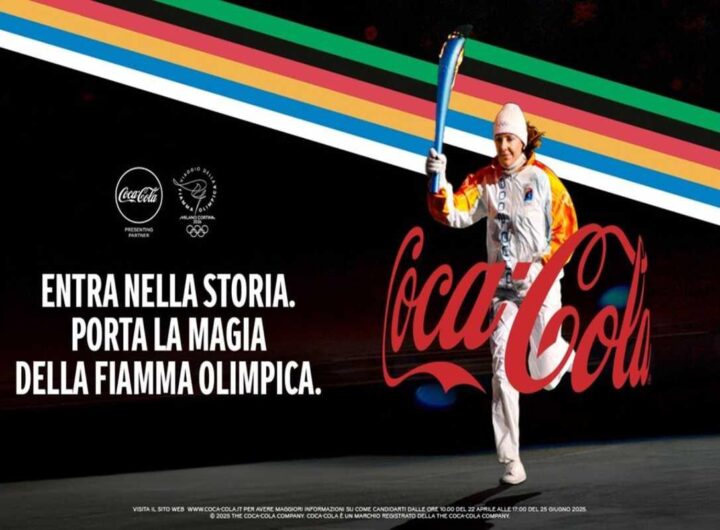 Diventa tedoforo a Milano-Cortina grazie a Coca-Cola