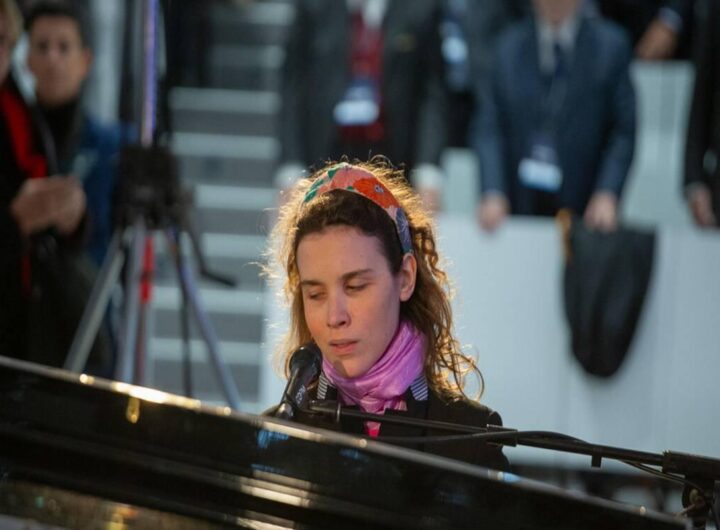 Frida Bollani Magoni pronta a incantare con l'Inno prima delle finali internazionali