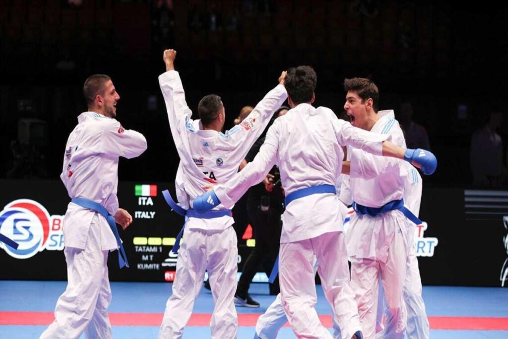Italia trionfa nel kumite: campioni d'Europa di karate
