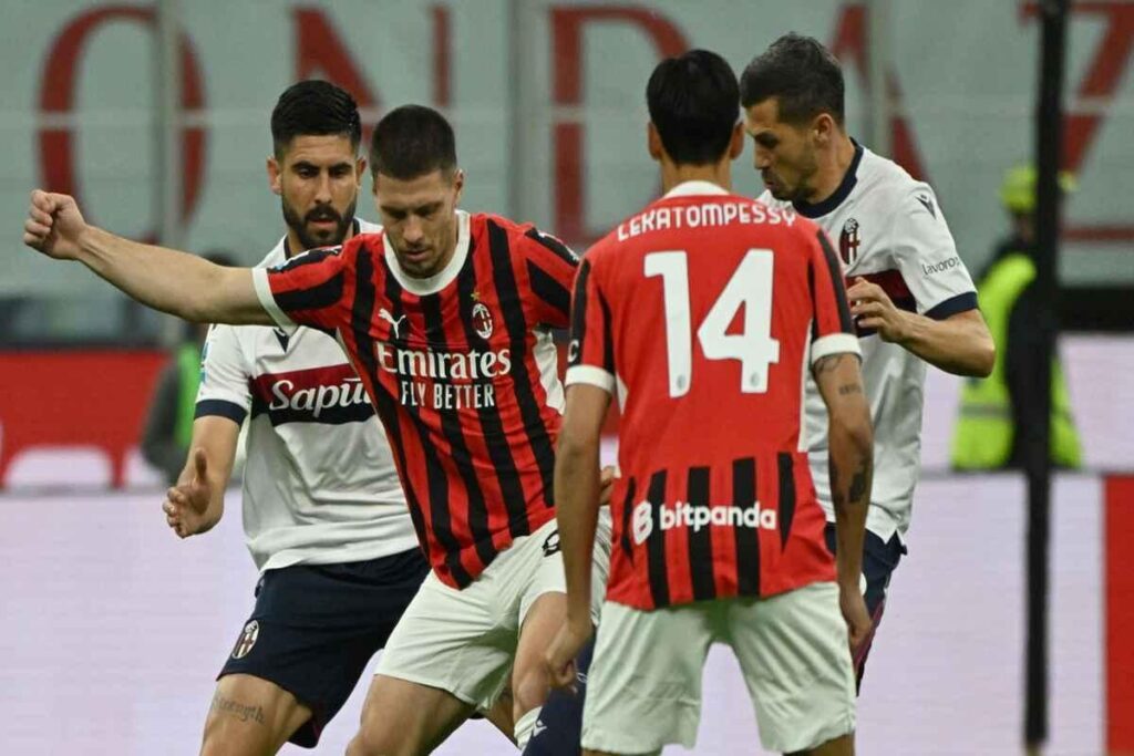 Jovic guida l'attacco del Milan, mentre Castro sorprende nel Bologna nella Coppa Italia