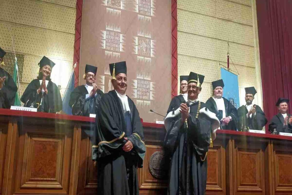 Julio Velasco riceve la laurea ad honorem dall'Università di Trieste