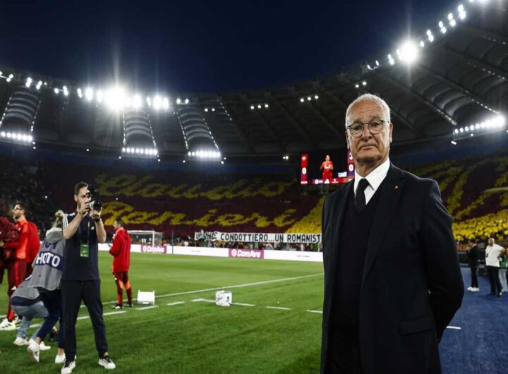 L'Olimpico celebra Ranieri: un eterno grazie per la sua magia