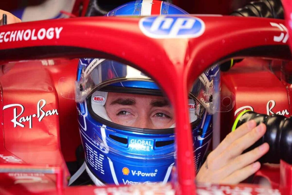 Leclerc salta il media day: Ferrari in ansia per l'indisposizione del pilota
