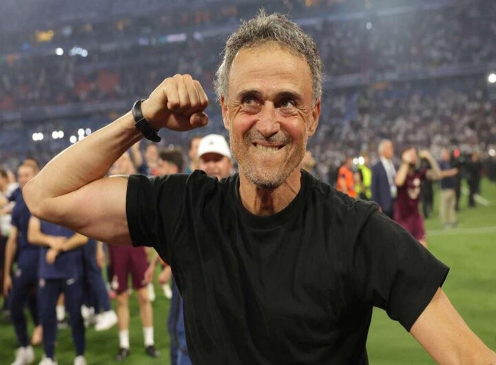 Luis Enrique celebra la vittoria in Champions dedicandola alla figlia Xana