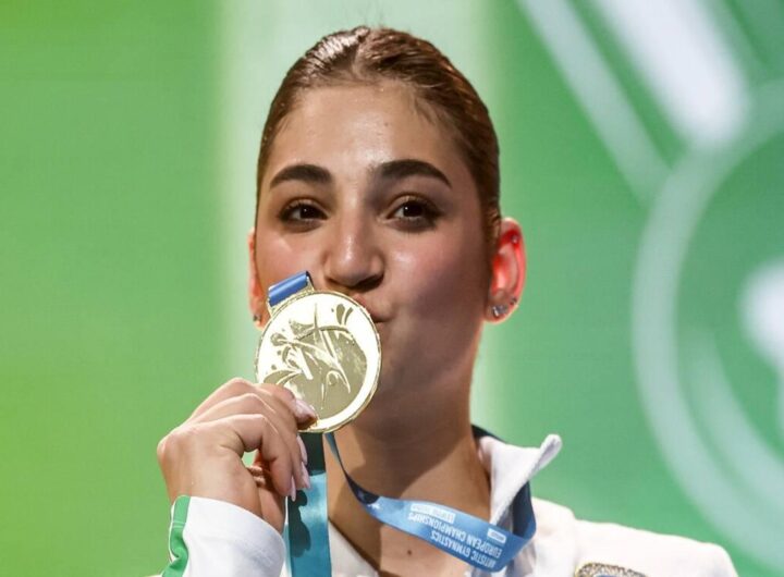 Manila Esposito conquista l'oro negli Europei di Ginnastica all-around