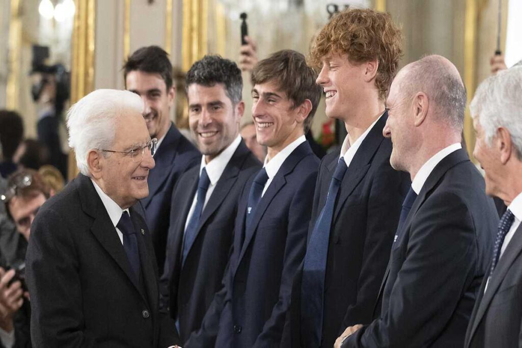 Mattarella in campo: attesa per la finale Paolini-Gauff con Binaghi presente