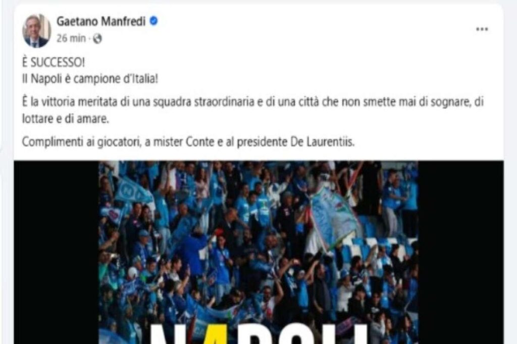 Napoli trionfa: la piazza Plebiscito si trasforma in un grande festeggiamento per lo scudetto