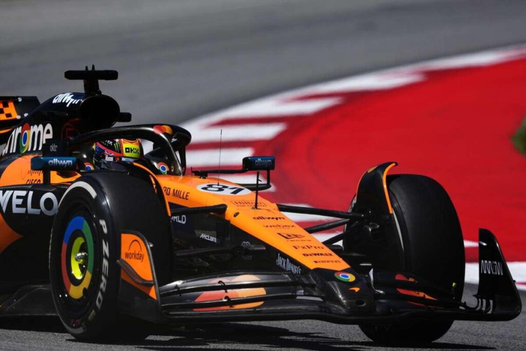 Piastri brilla nelle libere 2 del GP di Spagna, Leclerc quinto con la Ferrari