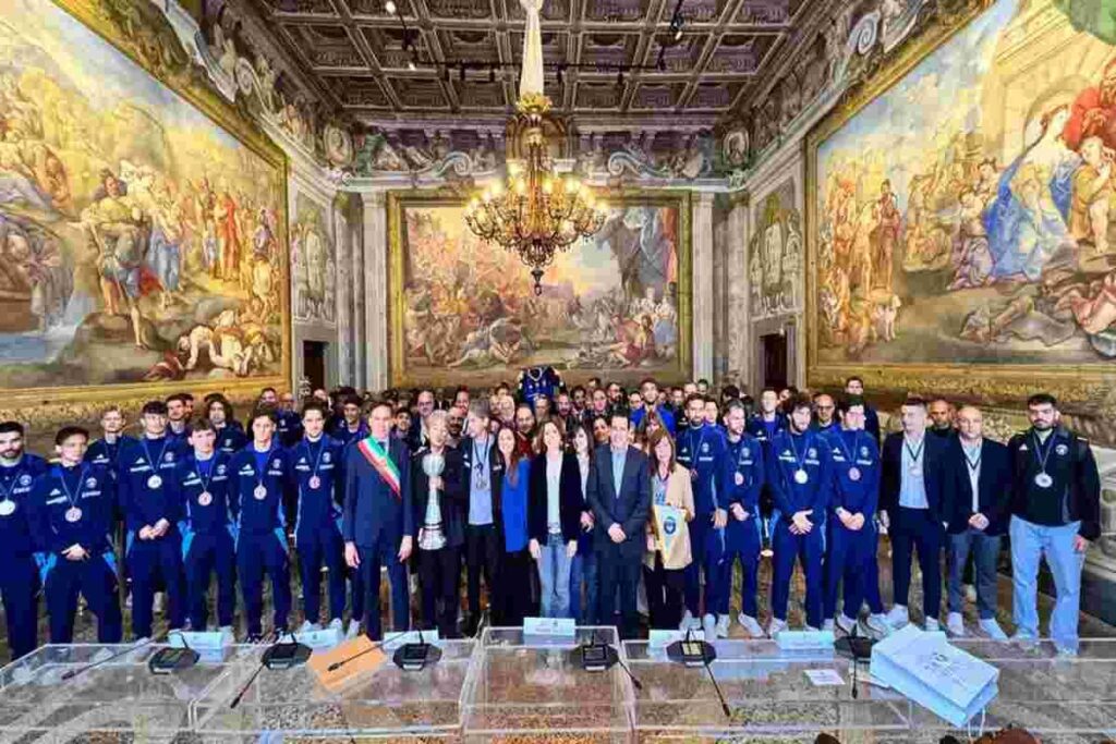 Pisa in Serie A: celebrazioni in Comune con la squadra e lo staff tecnico