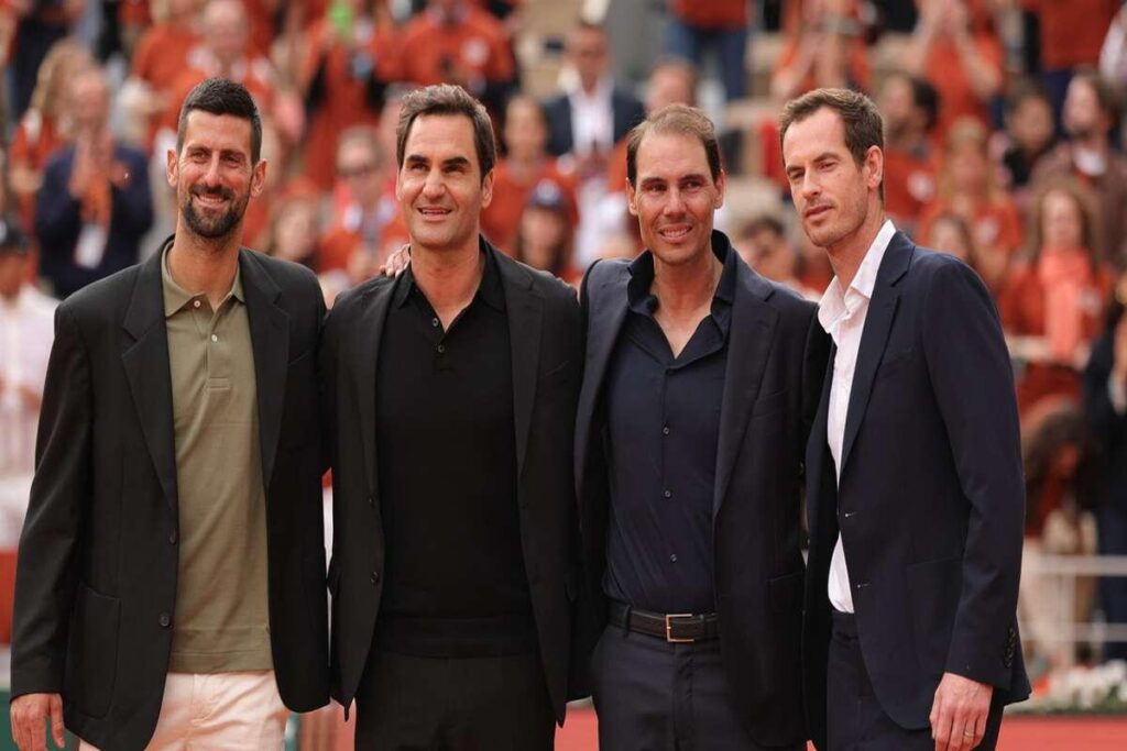 Roland Garros rende omaggio a Nadal con un indimenticabile incontro tra Djokovic, Federer e Murray