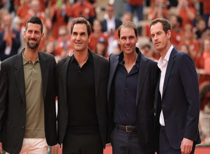 Roland Garros rende omaggio a Nadal con un indimenticabile incontro tra Djokovic, Federer e Murray