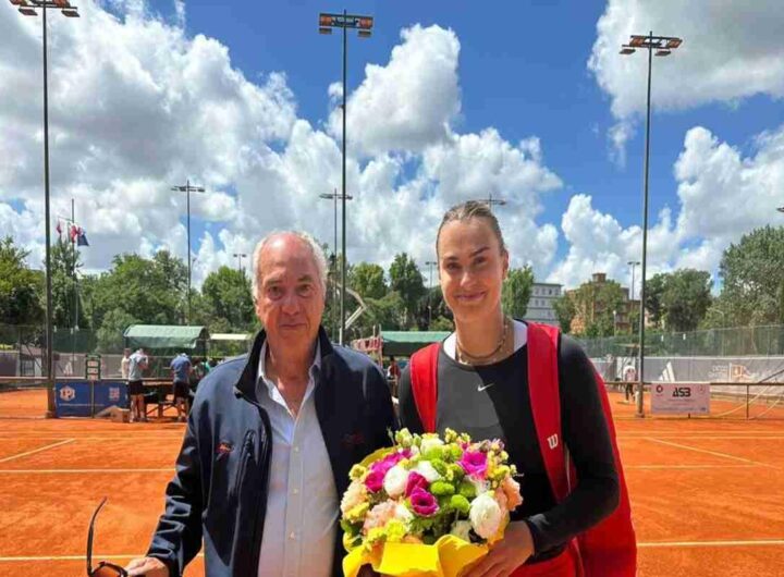 Sabalenka festeggia il compleanno al Canottieri Roma con un tocco di eleganza e fiori