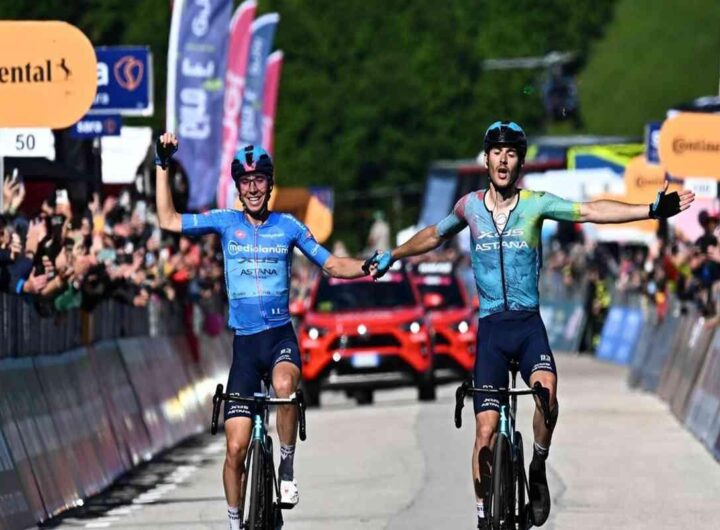 Scaroni trionfa nella 16esima tappa del Giro, Roglic sorprendentemente si ritira