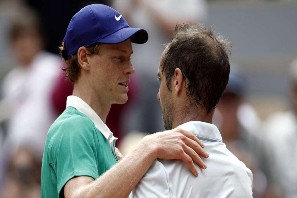 Sinner celebra il supporto di Parigi e rende omaggio a Gasquet