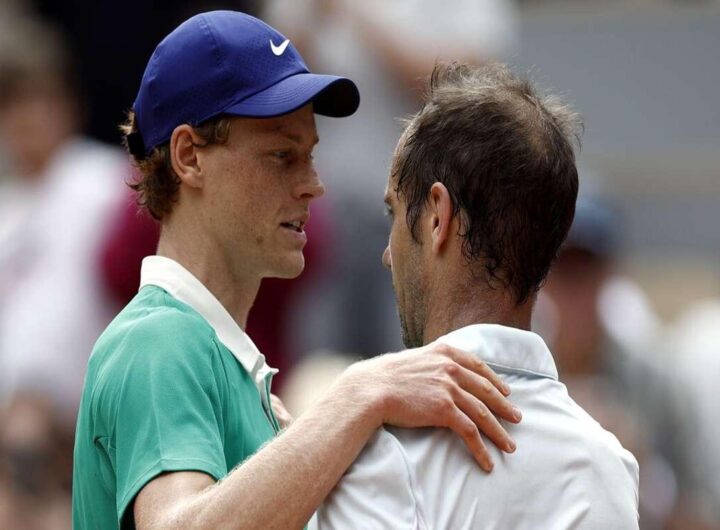 Sinner celebra il supporto di Parigi e rende omaggio a Gasquet