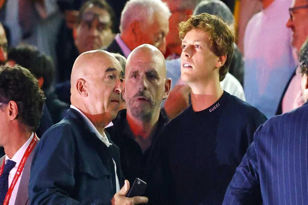 Sinner fa il tifo all'Olimpico: emozioni per Milan-Bologna