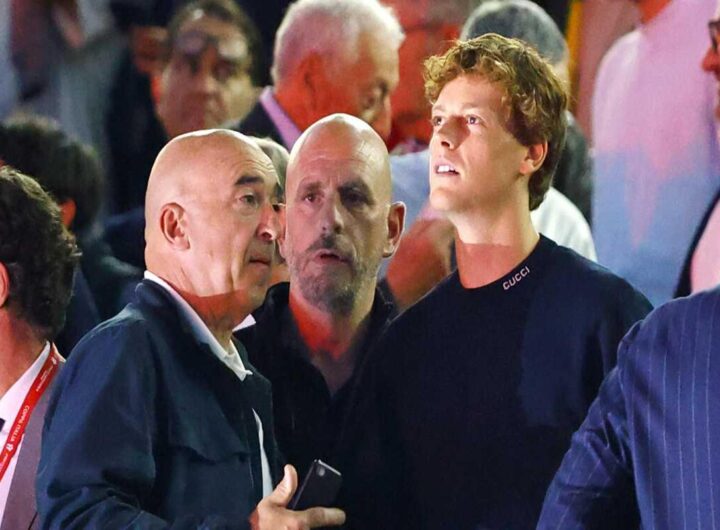 Sinner fa il tifo all'Olimpico: emozioni per Milan-Bologna