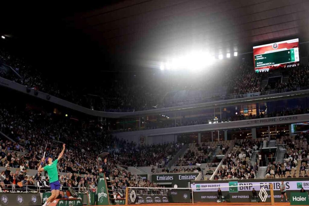 Sinner: l'emozione di avere Donnarumma in tribuna al Roland Garros