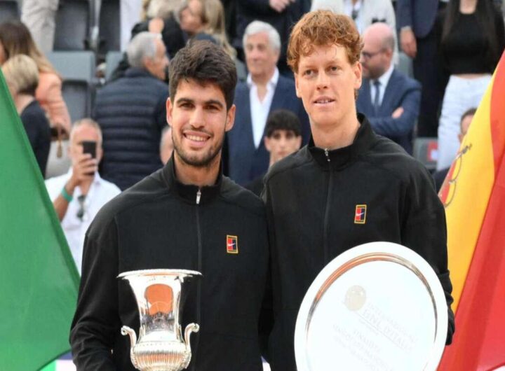 Sinner resta al comando, Alcaraz riconquista il secondo posto nella classifica di tennis