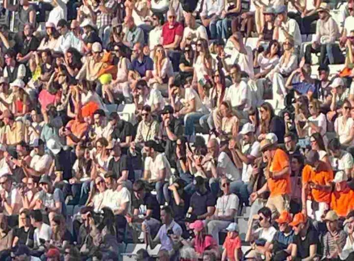Sinner torna in campo e accende l'entusiasmo al Foro Italico