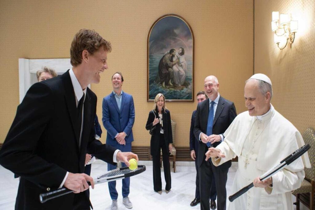 Sinner: un incontro indimenticabile con il Papa