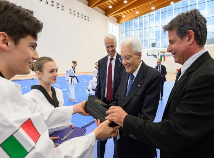 Taekwondo: un incontro indimenticabile con Mattarella