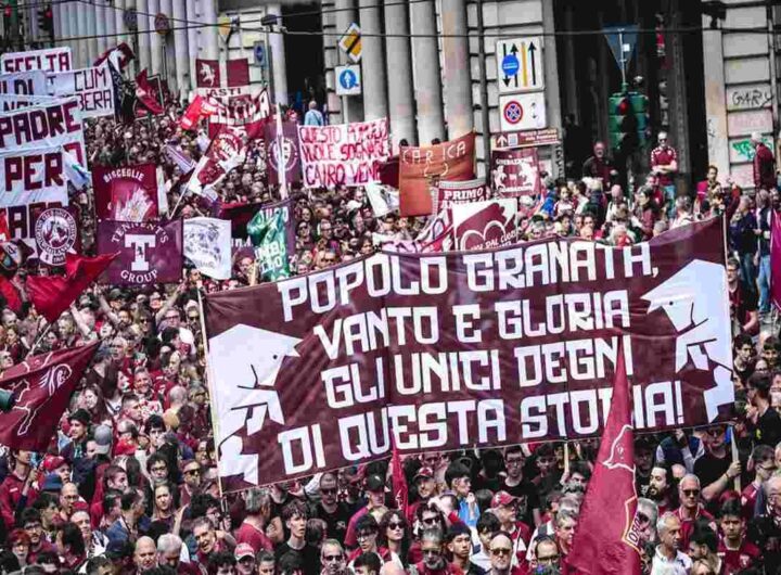 Torino ricorda Superga: oltre 20mila in corteo per il 76° anniversario