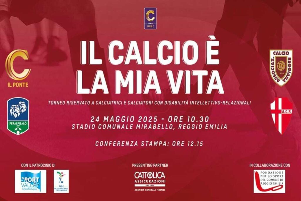 Trofeo 'Berretti' e torneo 'Calcio la mia vita': un weekend di sport a Reggio Emilia